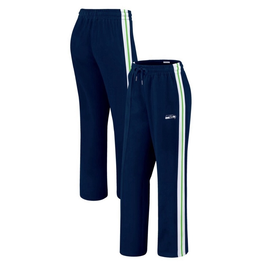 WEAR by Erin Andrews Navy‎ Seattle Seahawks Straight Leggings Women's XL New